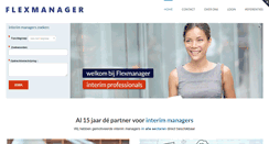 Desktop Screenshot of flexmanager.nl
