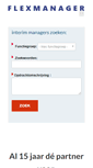 Mobile Screenshot of flexmanager.nl